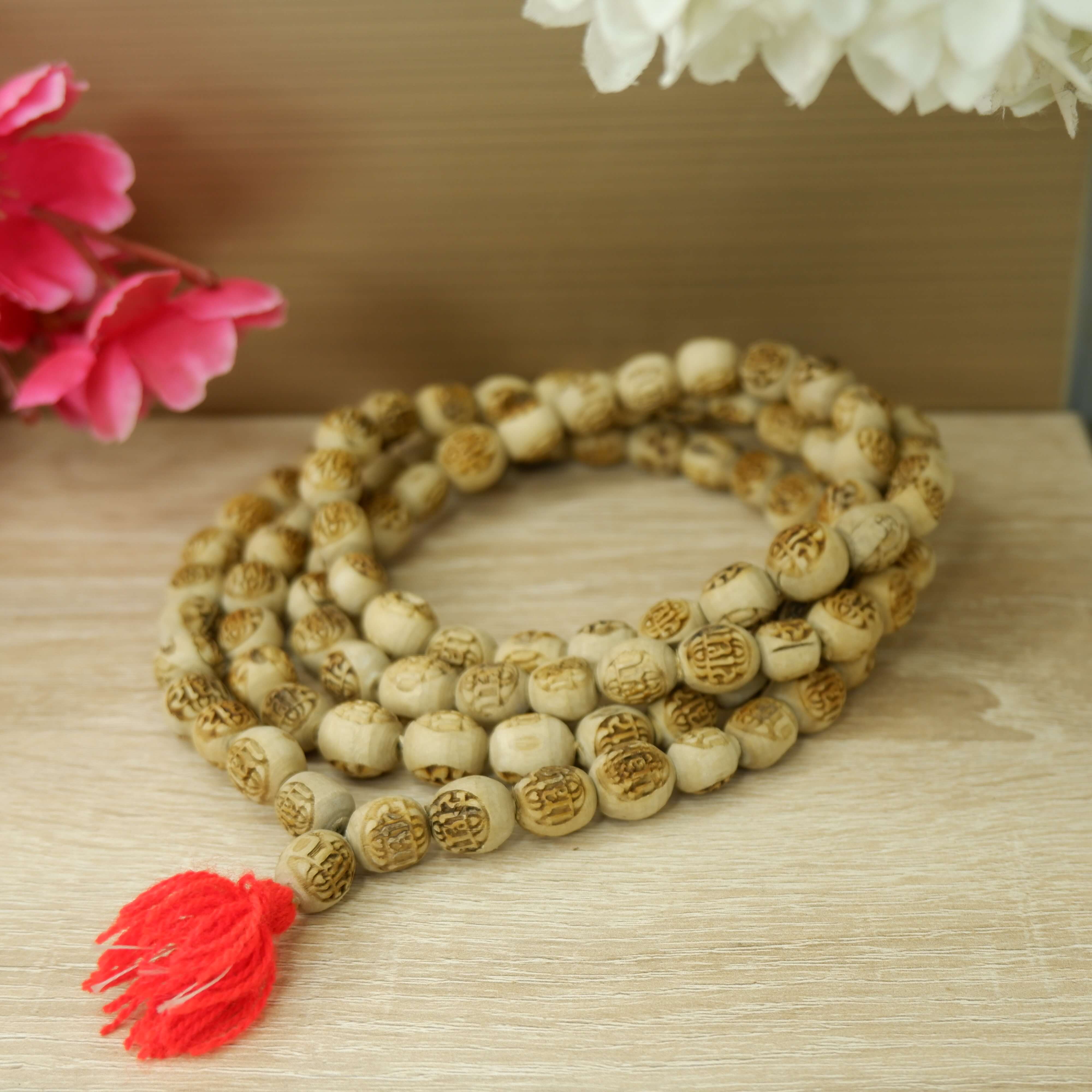 Exclusive Radha Naam Tulsi Mala from Vrindavan | Pure and Original | Japa and Meditation Essential