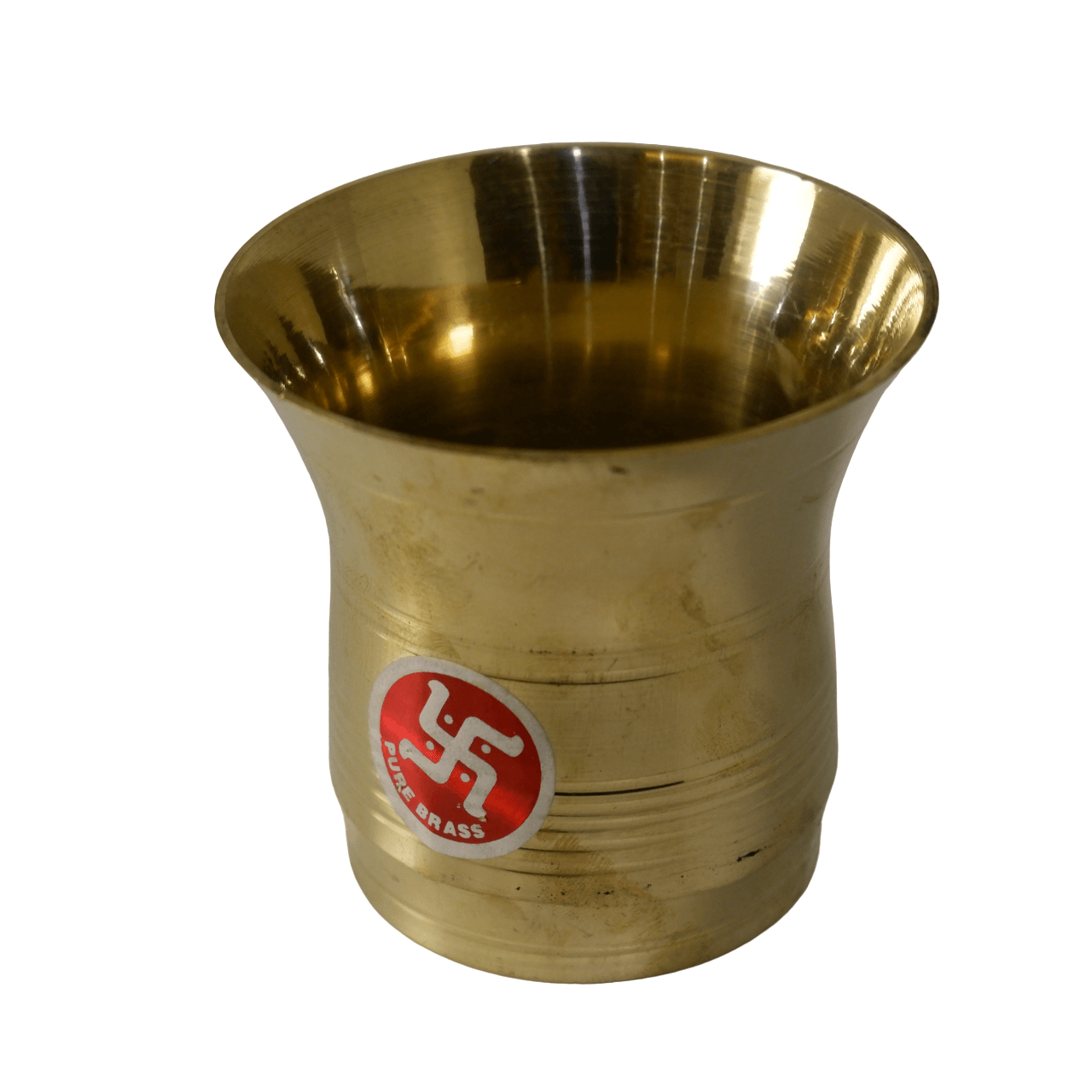 SANATAN Glass pyali brass