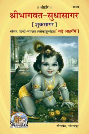 SANATAN Srimad Bhagavat Sudha Sagar (With Pictures, Simple Hindi, Big Letters) by Gita Press