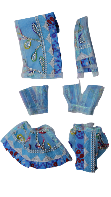 SANATAN  Radha Krishna Poshak Set