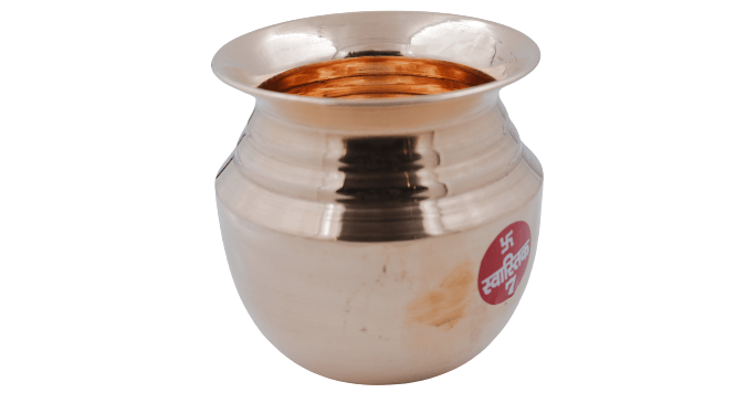 SANATAN  Copper Pooja Kalash Lota (Big)