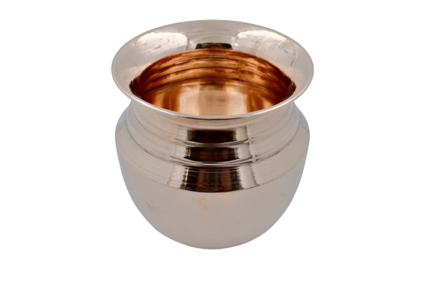 SANATAN   Copper Pooja Kalash Lota (Medium)