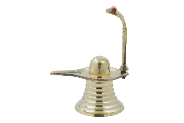 SANATAN  Metal Shivling with Naag Devta