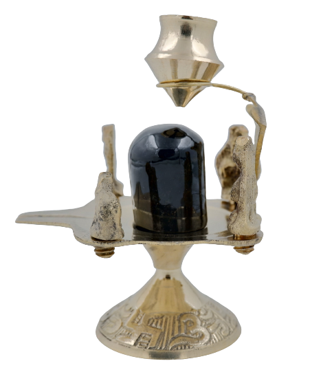 SANATAN  Brass Shiv Pariwar Set (Large)