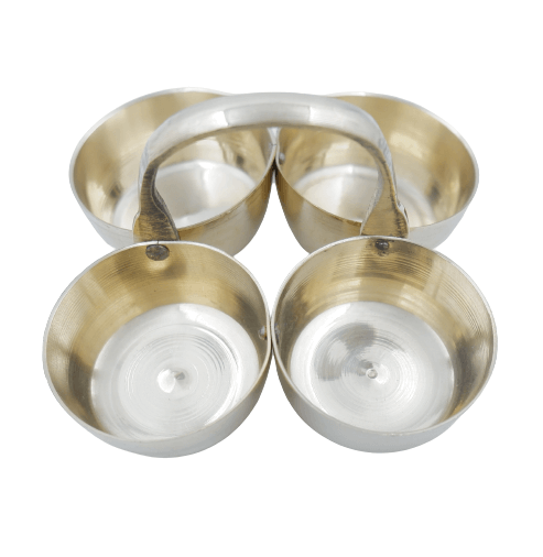 SANATAN  Katori Set with Handle (Large)