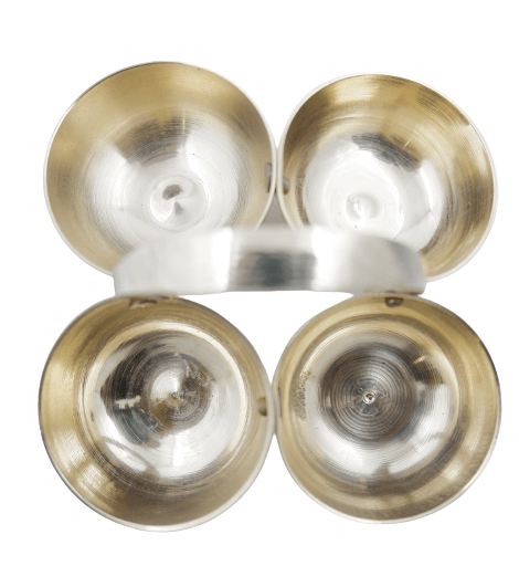 SANATAN  Katori Set with Handle (Large)