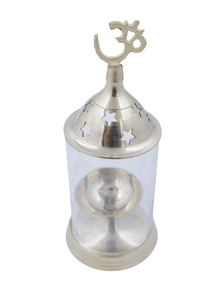 sanatan  Akhand Diya with Glass