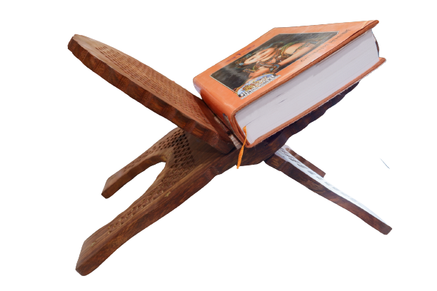 SANATAN  Sheesham Jaali Rehal, Wooden Holy Book Stand (Small , Medium and Large )