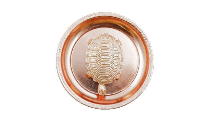 SANATAN   Copper Kachua Plate
