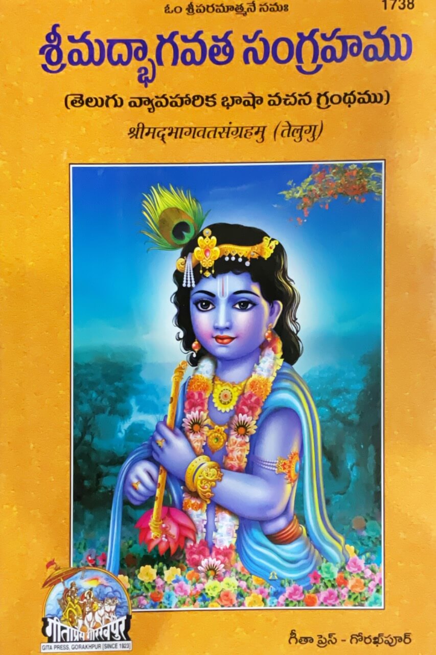 SANATAN Bhagavat Sangrahmu (Telugu) by Gita Press