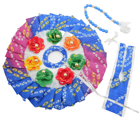 SANATAN  Laddu gopal  multicolor print poshak