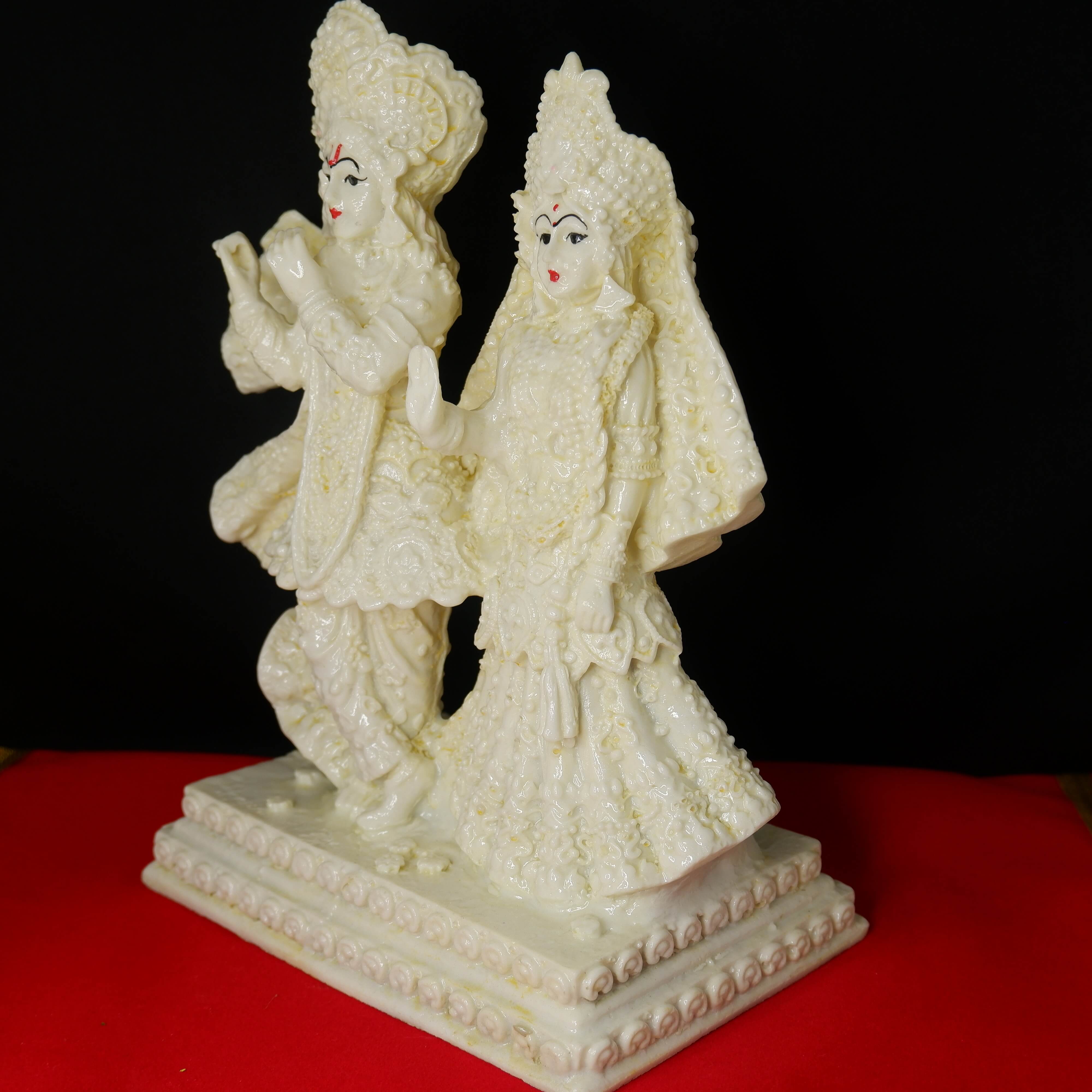 SANATAN   Radha Krishna Idol (Dust Marble)