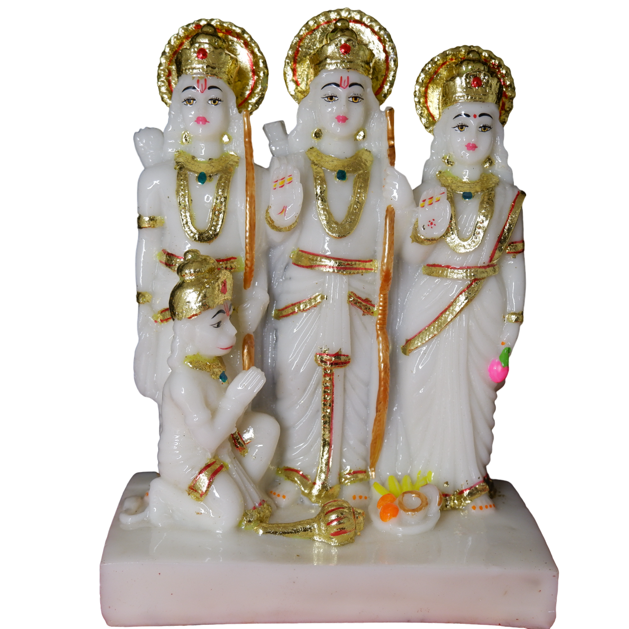 Shri Ram Darbar Idol (Dust Marble)
