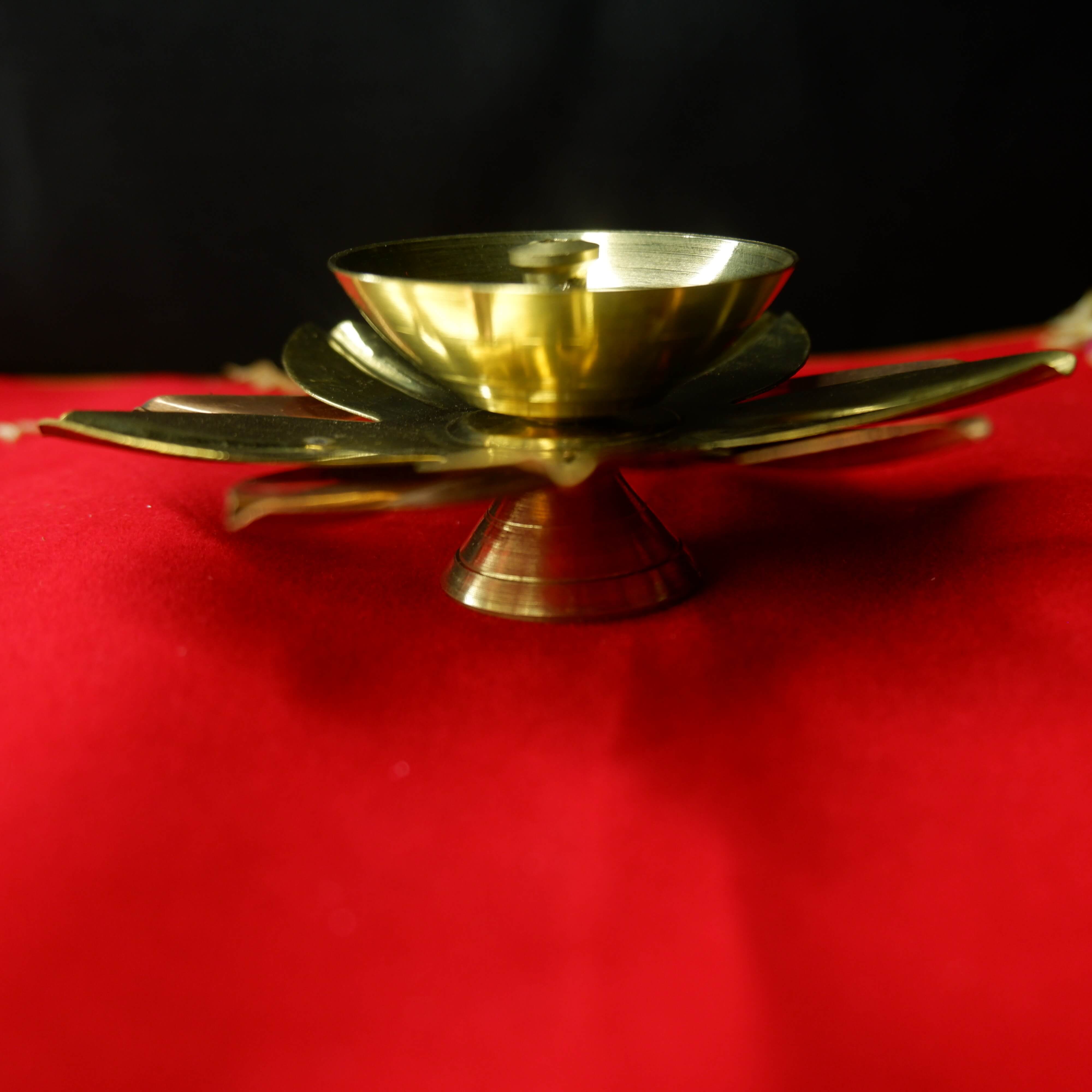 SANATAN   Copper and Brass Kamal Deepak