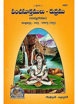 SANATAN  Panchsuktamulu Rudramu Saswaramu (Panchasutram Rudram, Telugu) by Gita Press