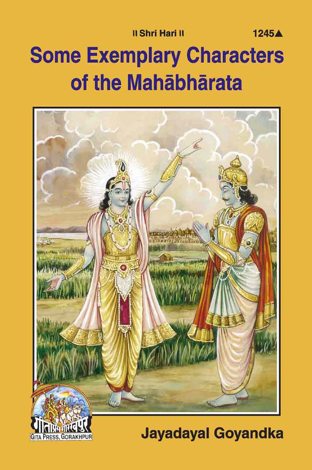 Some Exemplary Characters of The Mahabharata by Gita Press