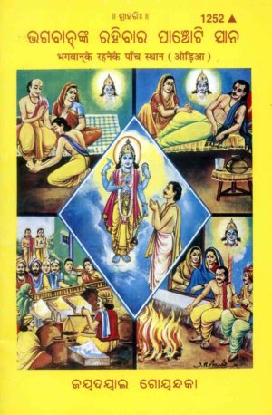 SANATAN  Bhagwan Ke Rahne Ke Panch Sthaan (Odia) by Gita Press