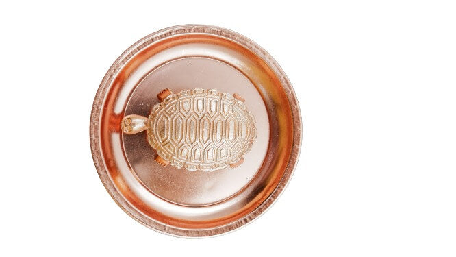 SANATAN  Copper Kachua Plate