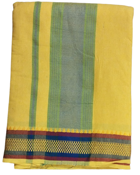 SANATAN  Exclusive Multicolour Cotton Dhoti