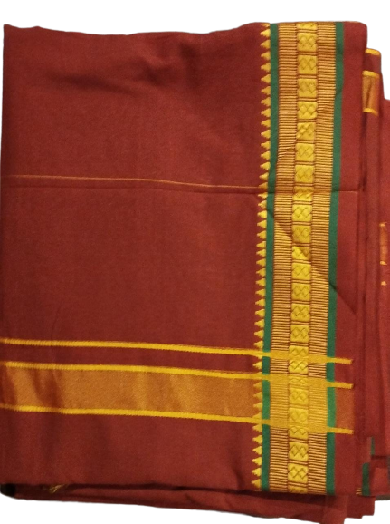 SANATAN  Exclusive Multicolour Cotton Dhoti