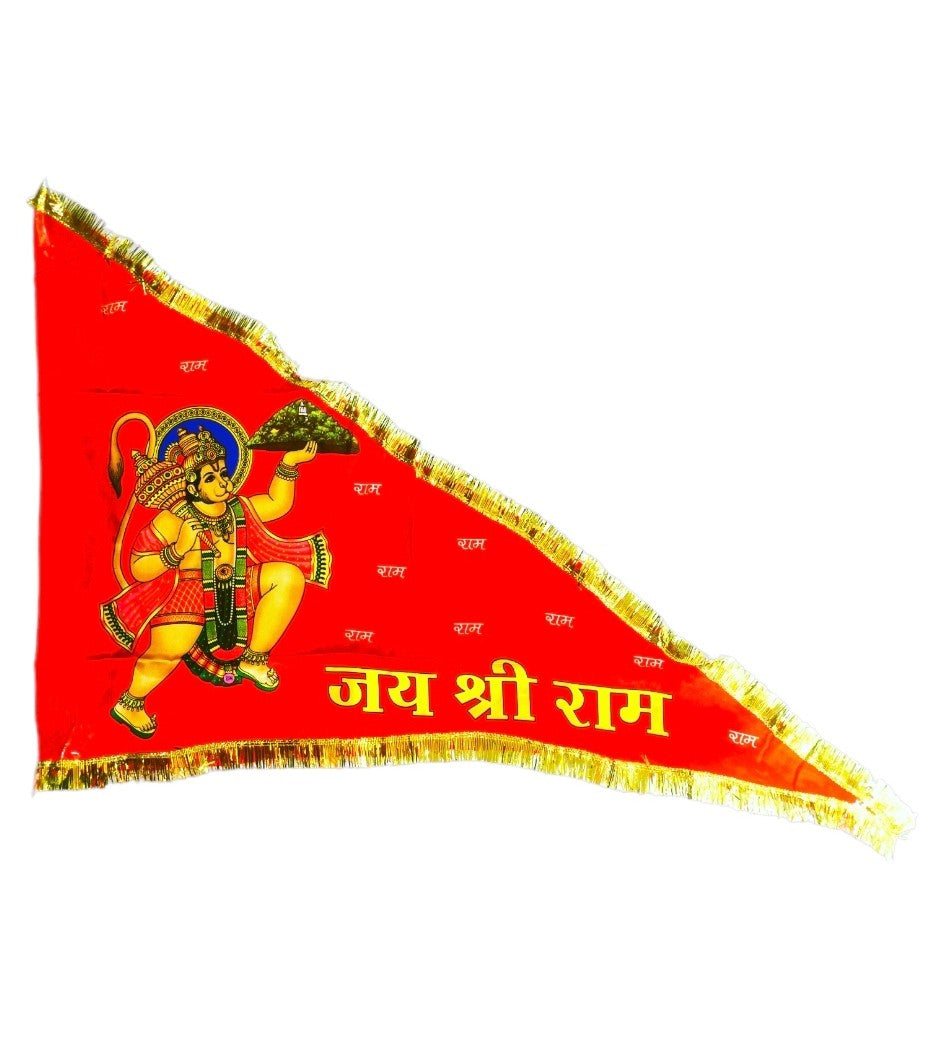 SANATAN  Hanuman Ji Dhwaja (Red Printed Flag)
